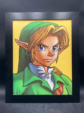Pyramid America Legend Of Zelda Link Framed Print