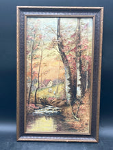 Original Pearl Lunn Signed Watercolor Painting, River Scene