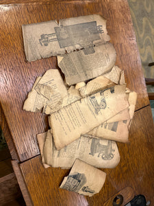 Antique "White" Sewing Machine in Table