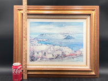 Carole Holding Signed "St. Georges Bermuda" Lithograph, Framed