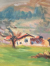 Original 8x10" Henri Clamen French Barbizon Farmhouse Painting - view 3