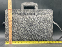 Genuine African Buffalo Hide Purse, Dark gray - view 7
