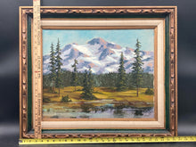 Original Maureen Frische Signed Mountain Landscape Painting, Framed - view 7