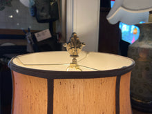 Gold Leaf Design Lamp on Acrylic Base