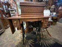 Antique "White" Sewing Machine in Table
