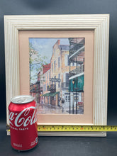 Signed Knut Engelhardt New Orleans French Quarter Print, Framed