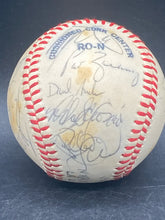 1983 Los Angeles Dodgers Team Signed Baseball W/ Koufax Baker Hershier Sax