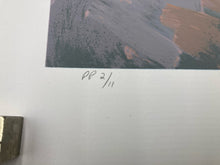 Don Hatfield Signed "Lending A Hand" Limited Edition Printer's Proof