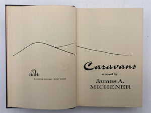 Caravans | James A. Michener (1963, Random House, Inc., First Printing)