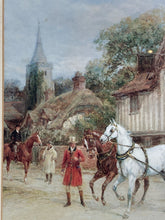 Heywood Hardy "The Departure Of The Mail" Print, Framed - view 6