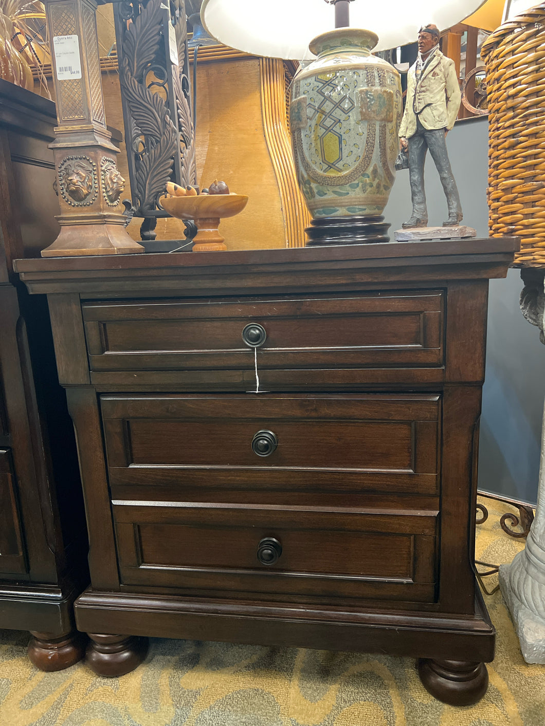 Dark Wood Night Stand