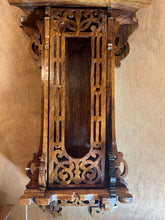 24" Hand Made Fretwork Wooden Scroll Wall Clock