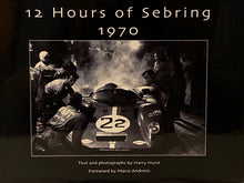 12 Hours of Sebring | Harry Hurst w/ Foreword by Mario Andretti (2004, Hurst Communications Inc., First Printing)
