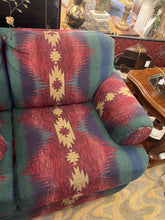 Bassett Southwest Style Couch With 4 Pillows