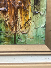 Artist Signed Nautical Themed Marina Oil Painting