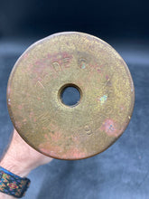 Antique WWI Trench Art Artillery Shell Vase AEF