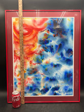 Original Harry Messersmith Signed Abstarct Watercolor Painting