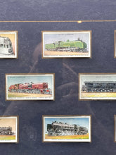 Framed Original Will's Cigarettes Railway Engines 1936 Cigarette Cards - view 4