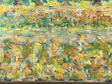 Framed 24x32" Ivan Shapoval "Autumn In The Park" Painting