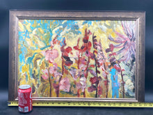 Framed Original Shizico Yi "Gladiolus Glorious" Painting - view 8