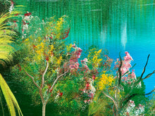 Original W.Black Signed Original Impressionst Jamaican Lagoon Landscape Painting