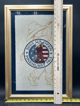 US Open 2005 Pinehurst Framed Needlepoint Artwork