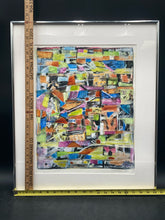 K. Harrington Miller Signed "Sea Litter" Monoprint, Framed - view 8