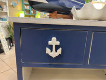 Blue and White Nautical Bar