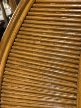 Vintage Rattan Peacock Fan Back Chair