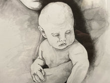 Jancy C. Kunkle Signed Limited Edition Mother & Child Framed Lithograph