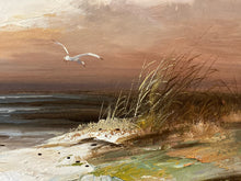 Original K.Grant Signed Beach Landscape Oil Painting - view 4