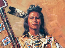 Chuck Ren Signed "The Warrior" Framed Poster Print