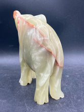 Hand Carved 6" Jade Elephant Figurine - view 9
