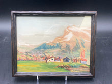 Original 8x10" Henri Clamen French Barbizon Farmhouse Painting