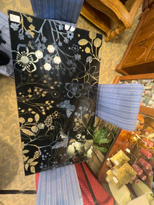 Modern Metal Glass Top Table