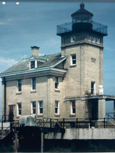 Framed & Matted 8x12" Rondout Lighthouse Photograph