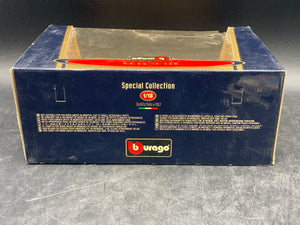 Burago 1/18 1991 Bugatti EB 110 Die Cast W/ Box & Booklets