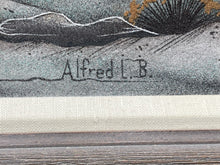 Alfred Begay Signed Original Native American Sand Painting