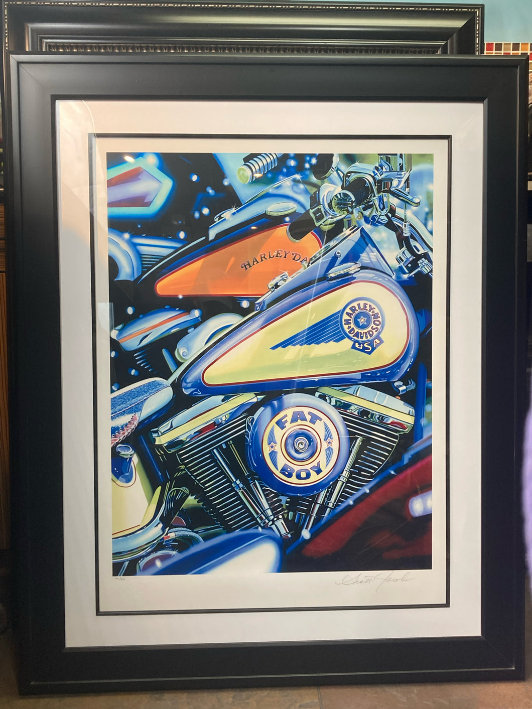 Signed Framed 