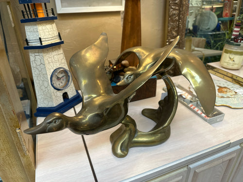 Brass Birds on Base
