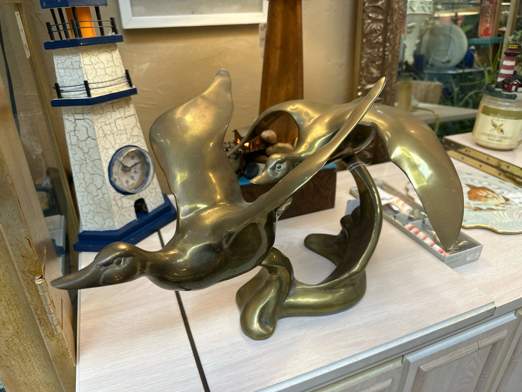 Brass Birds on Base