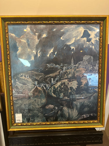 Framed Fantasy Landscape Print