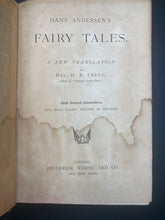 Hans Andersen's Fairy Tales: A New Translation by Mrs. H.B. Paull London Edition