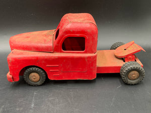 Vintage Strutco SFD Metal Fire Truck Toy
