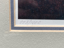 David Knowlton Signed Limited Edition "December Sunset" Print
