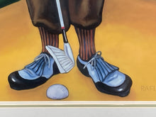 Framed Will Rafuse Golfer Print