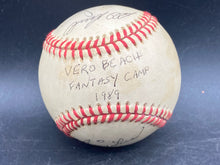 1989 Los Angeles Dodgers Fantasy Camp Signed Baseball W/ Duke Snider