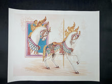 Suzy Leeja Carrington Signed "Illion's Peek-A-Boo Magic" Print