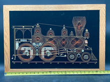 Steampunk Copper Wire Locomotive Art