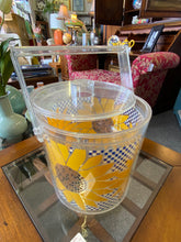 6pc Plastic Sunflower Bar Patio Set